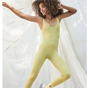 NEW Free People Good Karma Onesie - Jumpsuit Pineapple Punch size M/L